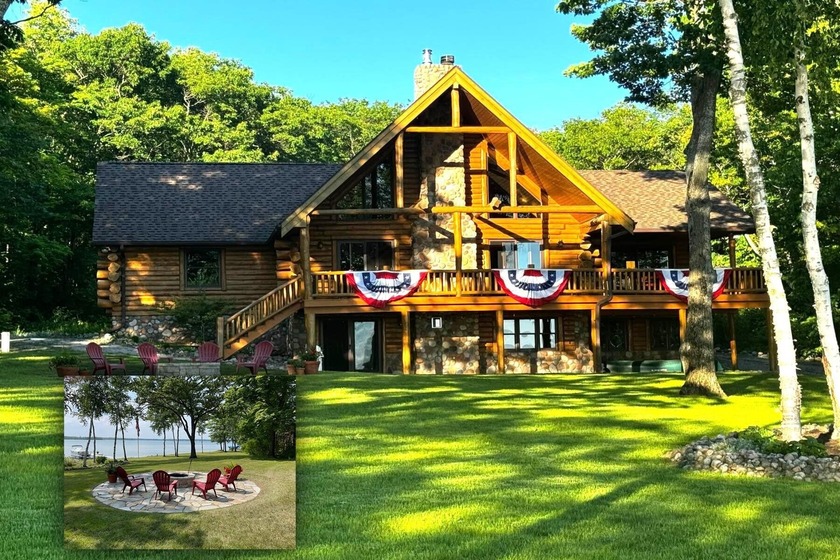 A grand welcome-meets craftsmanship where every detail tells a - Beach Home for sale in Presque Isle, Michigan on Beachhouse.com