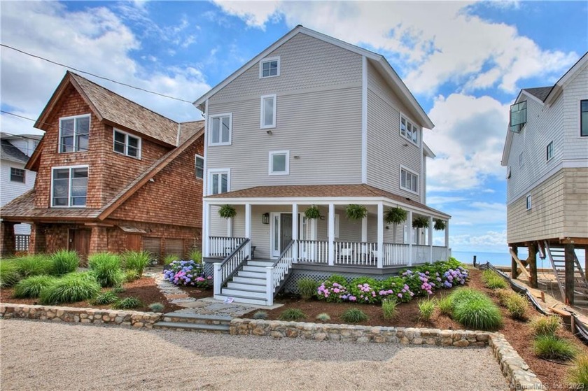 Every room with a view! This fabulous waterfront home offers you - Beach Home for sale in Fairfield, Connecticut on Beachhouse.com