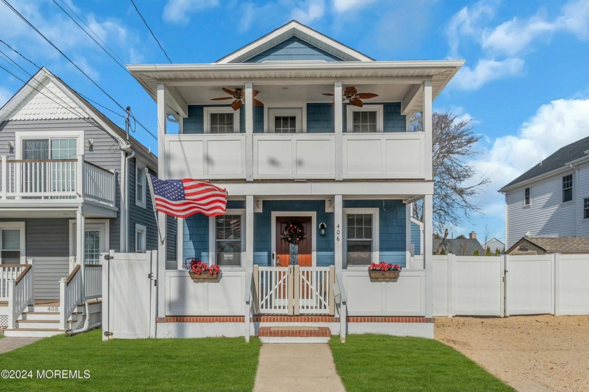 Just a few short blocks from Belmar's beautiful beaches & steps - Beach Home for sale in Lake Como, New Jersey on Beachhouse.com