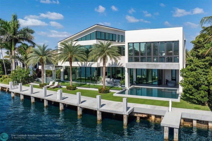 This sleek, contemporary, fully gated masterpiece by Affiniti - Beach Home for sale in Fort Lauderdale, Florida on Beachhouse.com