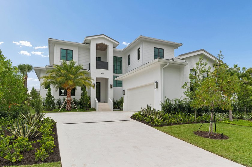 Introducing a brand-new waterfront residence on Hypoluxo Island - Beach Home for sale in Lantana, Florida on Beachhouse.com