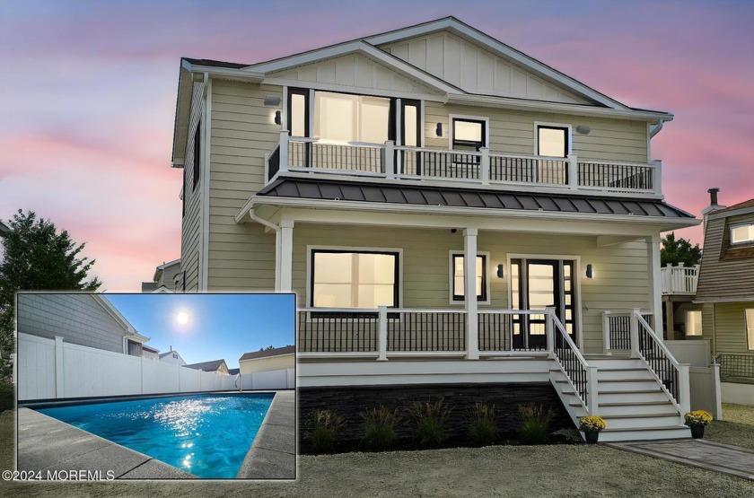 NOW COMPLETED! Stunning New Construction Ocean Block Home. This - Beach Home for sale in Lavallette, New Jersey on Beachhouse.com