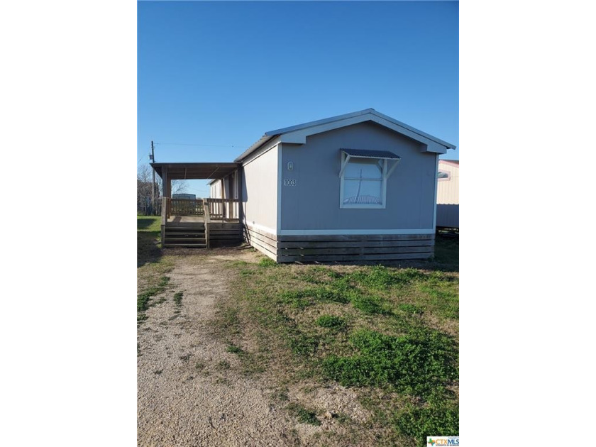 PRICE REDUCED!!! Unit is 1999 16'X76' MOBILE (Palm Harbor) - Beach Home for sale in Seadrift, Texas on Beachhouse.com
