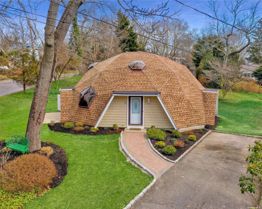 Truly, one-of-kind, Geodesic Dome Home, situated in Eaton's Neck - Beach Home for sale in Northport, New York on Beachhouse.com