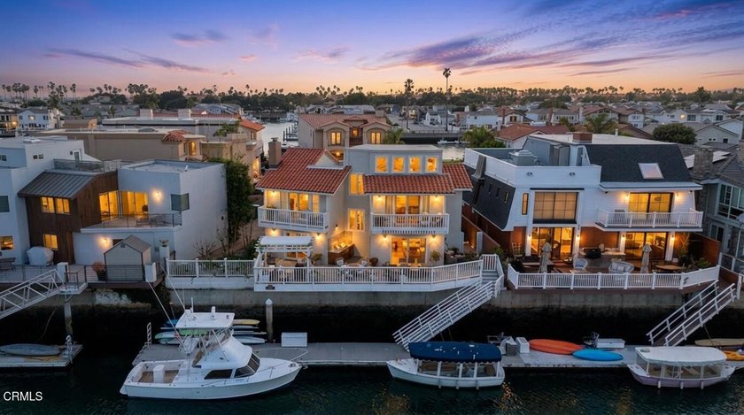 Experience the pinnacle of coastal waterfront living in this - Beach Home for sale in Oxnard, California on Beachhouse.com