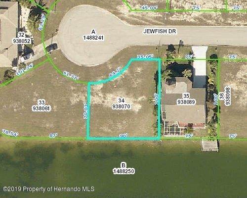 Waterfront lot with gulf access located in deed restricted - Beach Lot for sale in Hernando Beach, Florida on Beachhouse.com