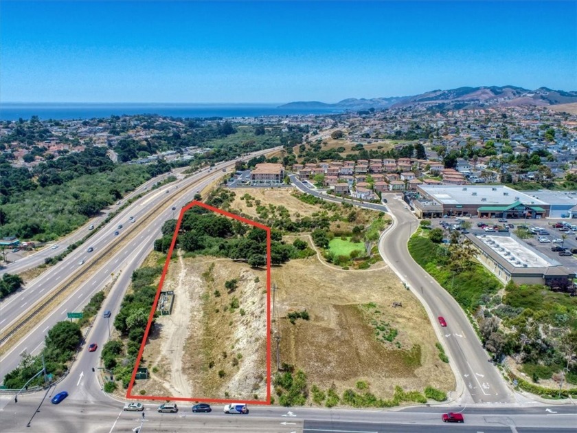 High profile commercial lot with highway frontage in Pismo Beach - Beach Acreage for sale in Pismo Beach, California on Beachhouse.com