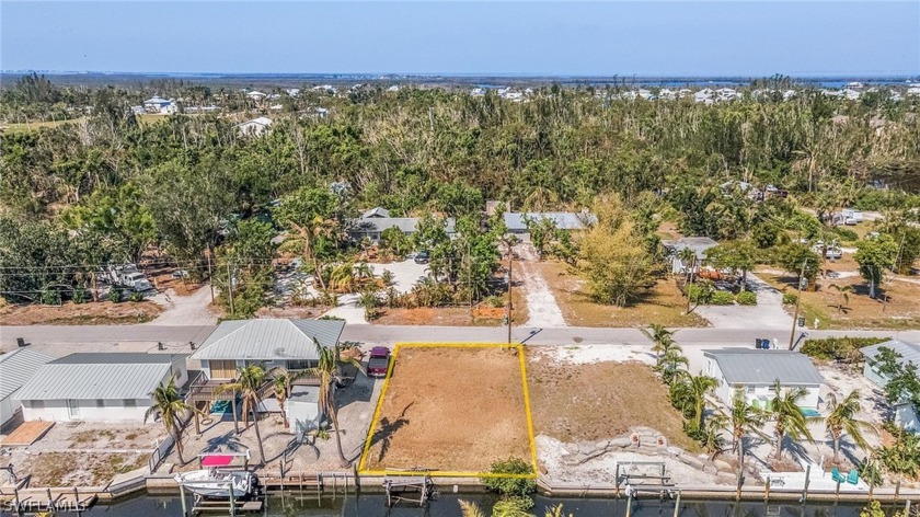 Cleared Waterfront lot with direct Gulf Access on the north end - Beach Lot for sale in Bokeelia, Florida on Beachhouse.com