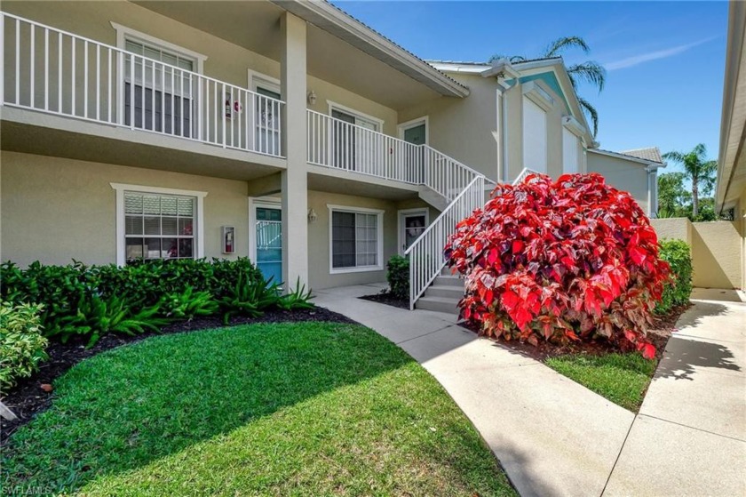 Second floor end unit with one car detached garage.  This 2 - Beach Home for sale in Bonita Springs, Florida on Beachhouse.com