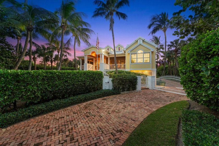 Experience refined coastal living on Jupiter Island in this - Beach Home for sale in Hobe Sound, Florida on Beachhouse.com