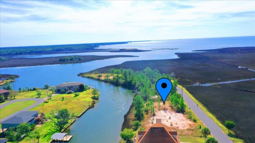You won't believe this completely mitigated canal front lot with - Beach Lot for sale in Milton, Florida on Beachhouse.com