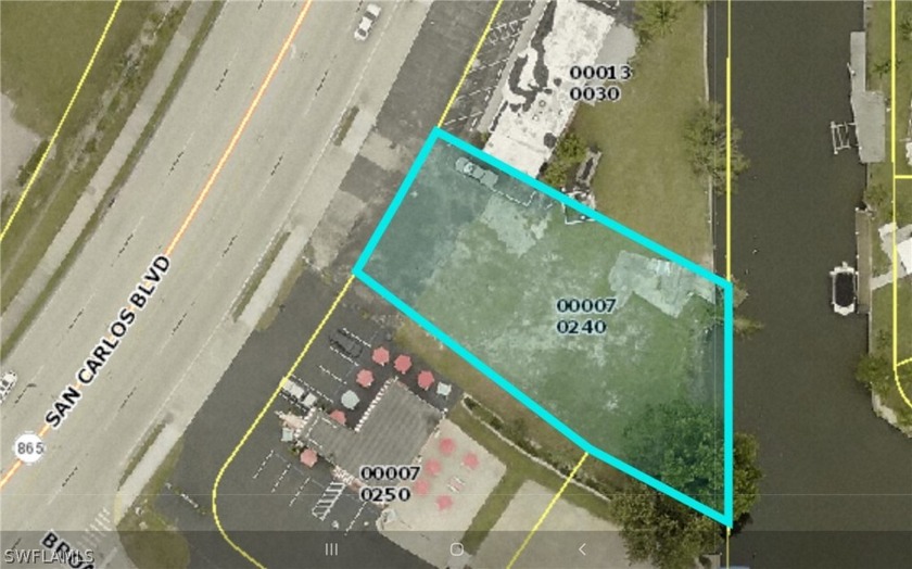 Gulf access commercial lot for sale minutes from Fort Myers - Beach Commercial for sale in Fort Myers Beach, Florida on Beachhouse.com