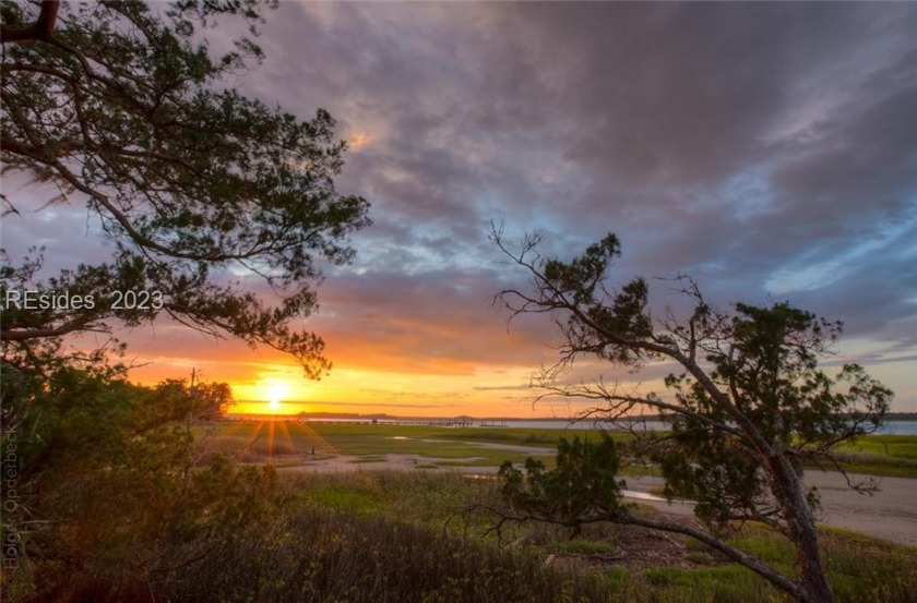 Stunning marsh and sunset views from this direct river front lot - Beach Lot for sale in Daufuskie Island, South Carolina on Beachhouse.com