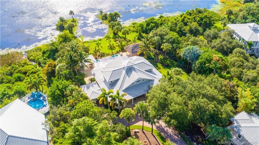 Gated privacy abounds w Old Florida charm on nearly 4 acres - Beach Home for sale in Jensen Beach, Florida on Beachhouse.com