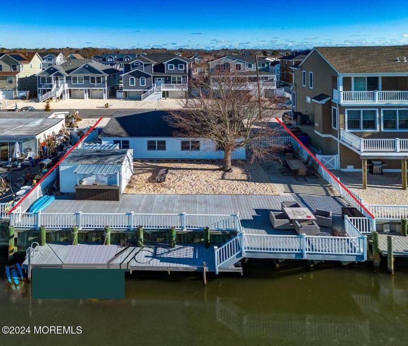 Waterfront, immaculate, and renovated home with 55 feet of NEW - Beach Home for sale in Beach Haven West, New Jersey on Beachhouse.com