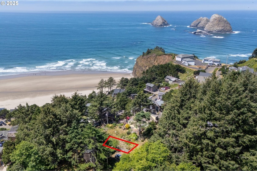 Rare opportunity in the Village of Oceanside! This ocean view - Beach Lot for sale in Oceanside, Oregon on Beachhouse.com
