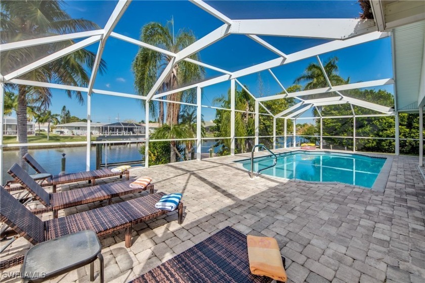Great TURNKEY gulf access canal home on the main San Carlos - Beach Home for sale in Cape Coral, Florida on Beachhouse.com