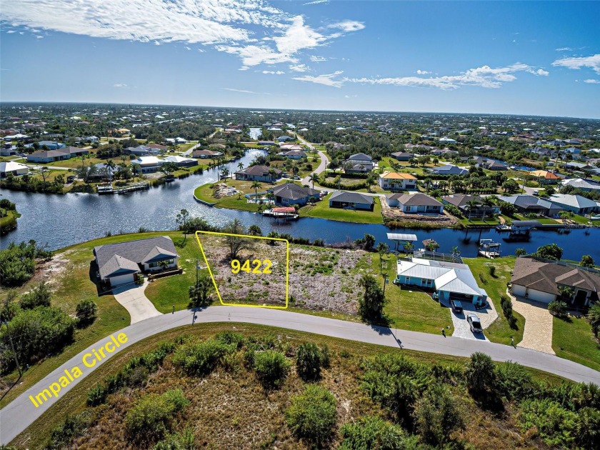 SPECTACULAR WATER VIEWS!! SOUTH FACING Oversized Waterfront Lot - Beach Lot for sale in Port Charlotte, Florida on Beachhouse.com