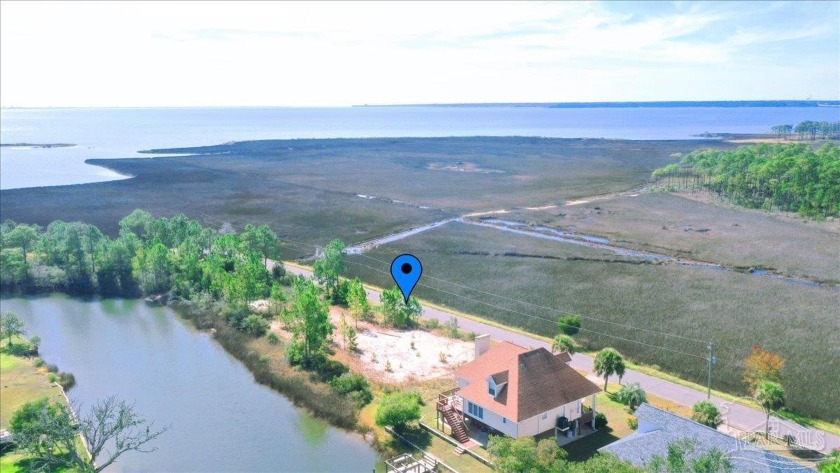 You won't believe this completely mitigated canal front lot with - Beach Lot for sale in Milton, Florida on Beachhouse.com