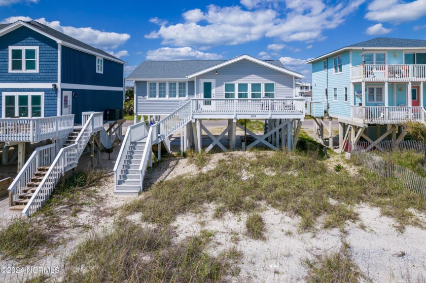 Breathtaking views from this oceanfront coastal cottage on Oak - Beach Home for sale in Oak Island, North Carolina on Beachhouse.com