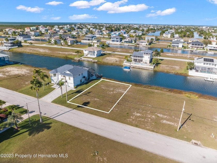 Amazing opportunity to build your waterfront DREAM home in the - Beach Lot for sale in Hernando Beach, Florida on Beachhouse.com