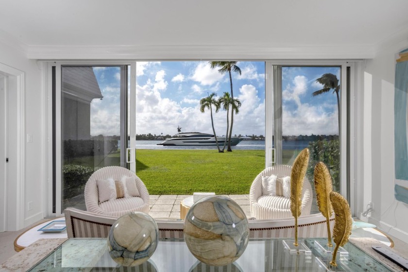 Directly on the Intracoastal waterway, this   2BR/2BA first - Beach Condo for sale in Palm Beach, Florida on Beachhouse.com