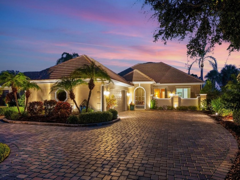 Water and golf course views all around from this British West - Beach Home for sale in Englewood, Florida on Beachhouse.com