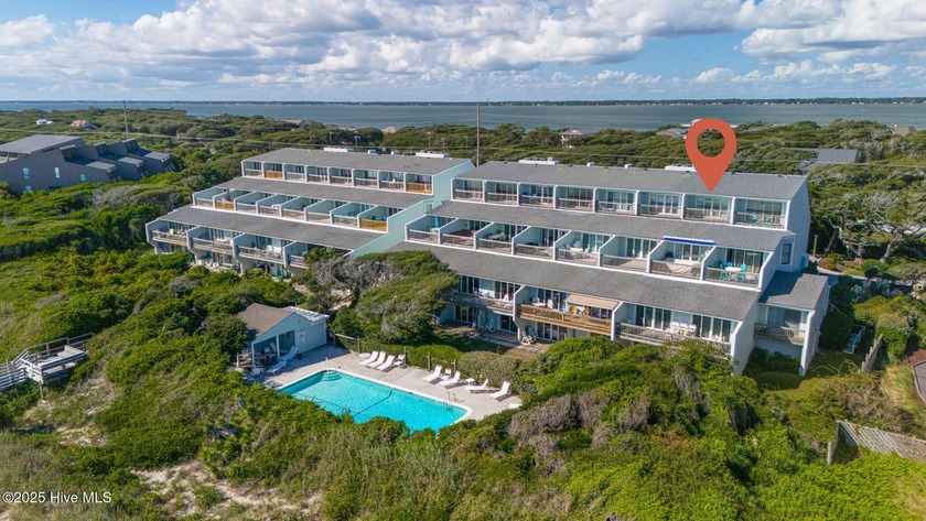 Wake up to the sound of waves and step onto your private balcony - Beach Condo for sale in Pine Knoll Shores, North Carolina on Beachhouse.com