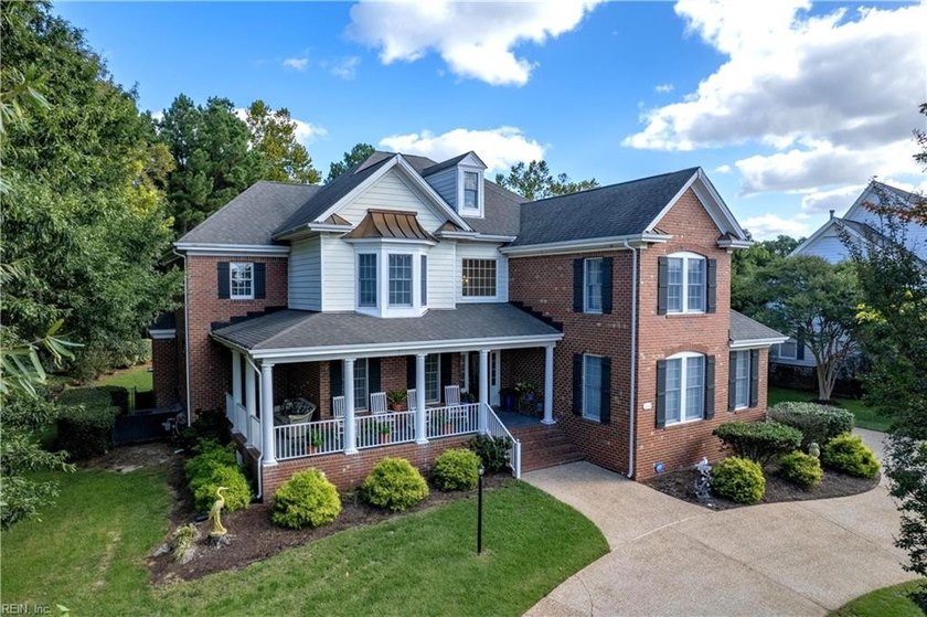 The Riverfront at Harbour View overlooking the golf course with - Beach Home for sale in Suffolk, Virginia on Beachhouse.com