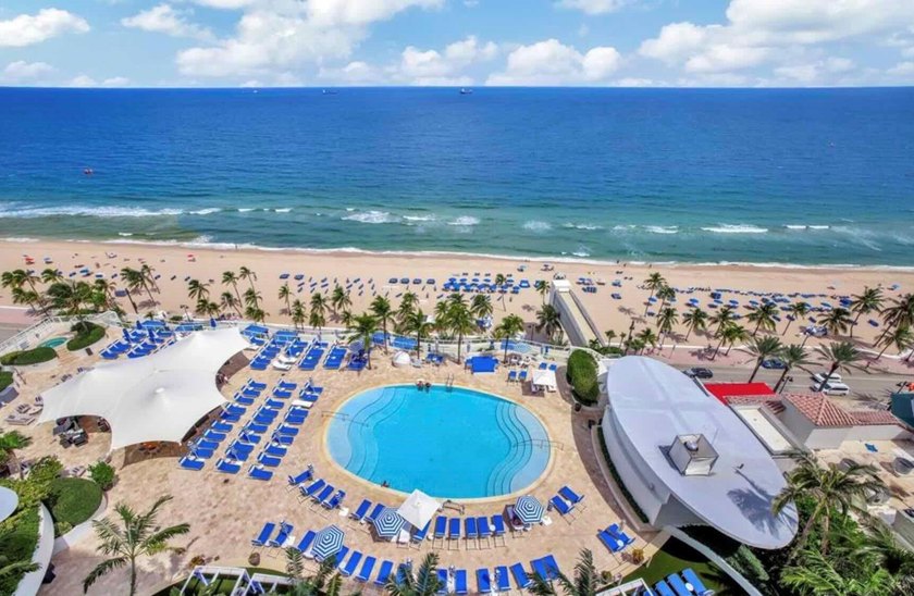 Direct Ocean views glimmer at entry of this Ritz-Carlton - Beach Condo for sale in Fort Lauderdale, Florida on Beachhouse.com