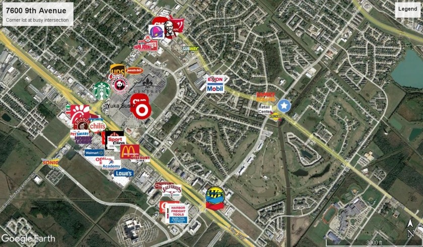 Prime corner location in growing and high-traffic area! Close to - Beach Commercial for sale in Port Arthur, Texas on Beachhouse.com