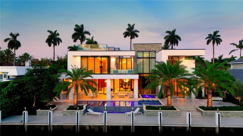 This contemporary masterpiece in prestigious Las Olas Isles was - Beach Home for sale in Fort Lauderdale, Florida on Beachhouse.com