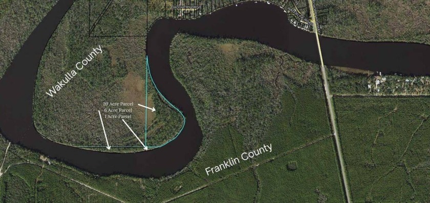 Wild River Sanctuary  27 Acres | 4,900+ Feet of River Frontage | - Beach Acreage for sale in Sopchoppy, Florida on Beachhouse.com