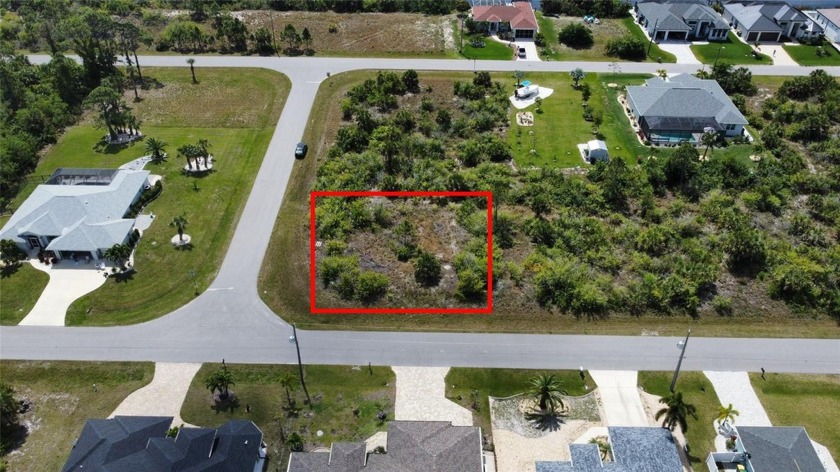 An exceptional homesite nestled on an oversized CORNER LOT - Beach Lot for sale in Port Charlotte, Florida on Beachhouse.com