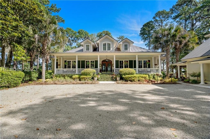 Surrounded by lush Lowcountry flora w/ expansive views of - Beach Home for sale in Okatie, South Carolina on Beachhouse.com