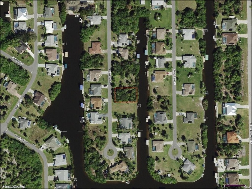 Waterfront lot is on Sweetbay Waterway Canal, with access to - Beach Lot for sale in Port Charlotte, Florida on Beachhouse.com