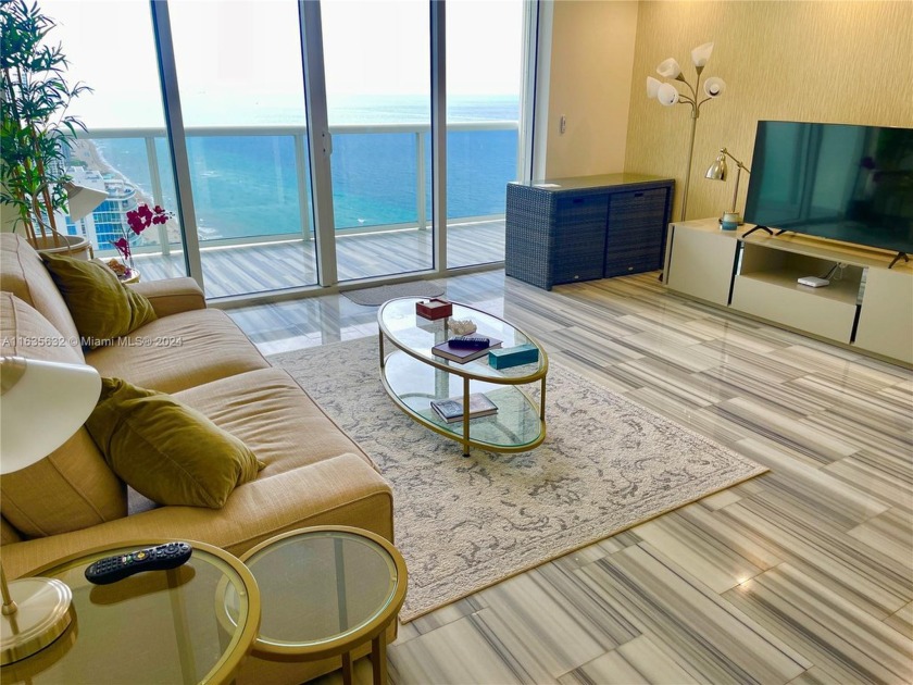 GORGEOUS APARTMENT IN THE 38th FLOOR,  UPDATED, FULLY FURNISHED - Beach Condo for sale in Hallandale Beach, Florida on Beachhouse.com