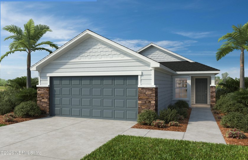 This single story 1,638 sq ft , 3-bedroom, 2-bath home plan - Beach Home for sale in St Augustine, Florida on Beachhouse.com