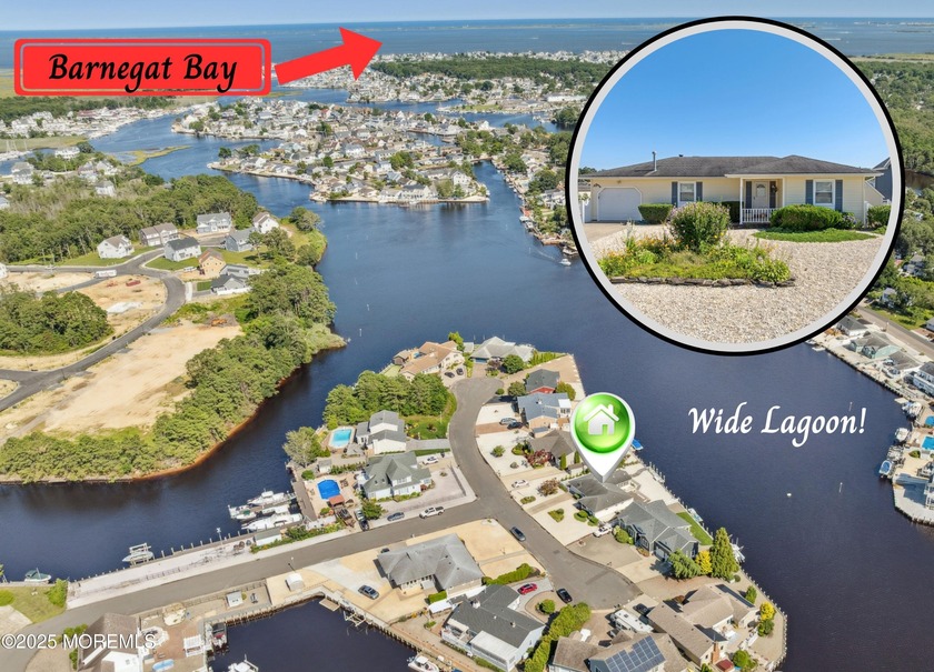 Enjoy a serene boat ride to The Barnegat Bay, Captain Inn & The - Beach Home for sale in Forked River, New Jersey on Beachhouse.com