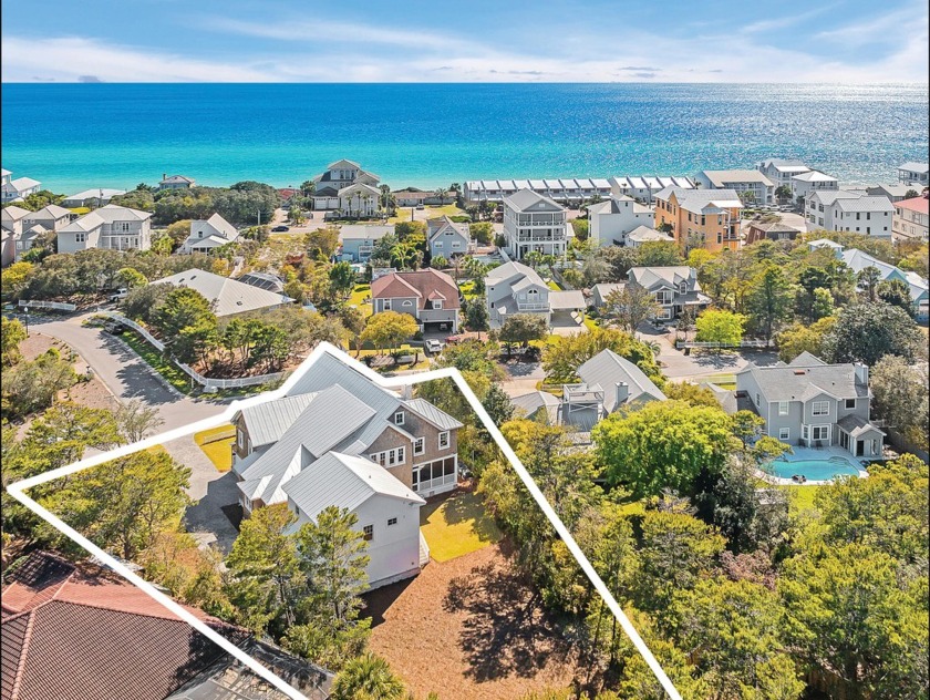 This exceptional Nantucket-style estate aptly named - Beach Home for sale in Inlet Beach, Florida on Beachhouse.com