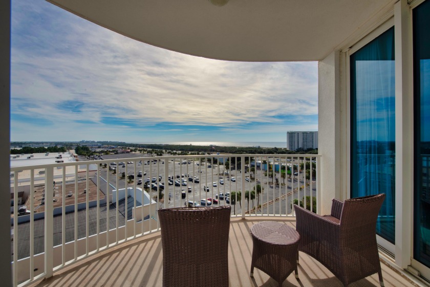 Unit 1804 is fully furnished and offers a private balcony with a - Beach Condo for sale in Destin, Florida on Beachhouse.com