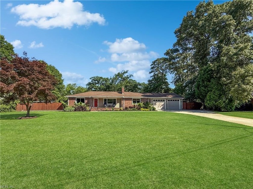 Nestled on a sprawling 1-acre lot along the beautiful Elizabeth - Beach Home for sale in Portsmouth, Virginia on Beachhouse.com