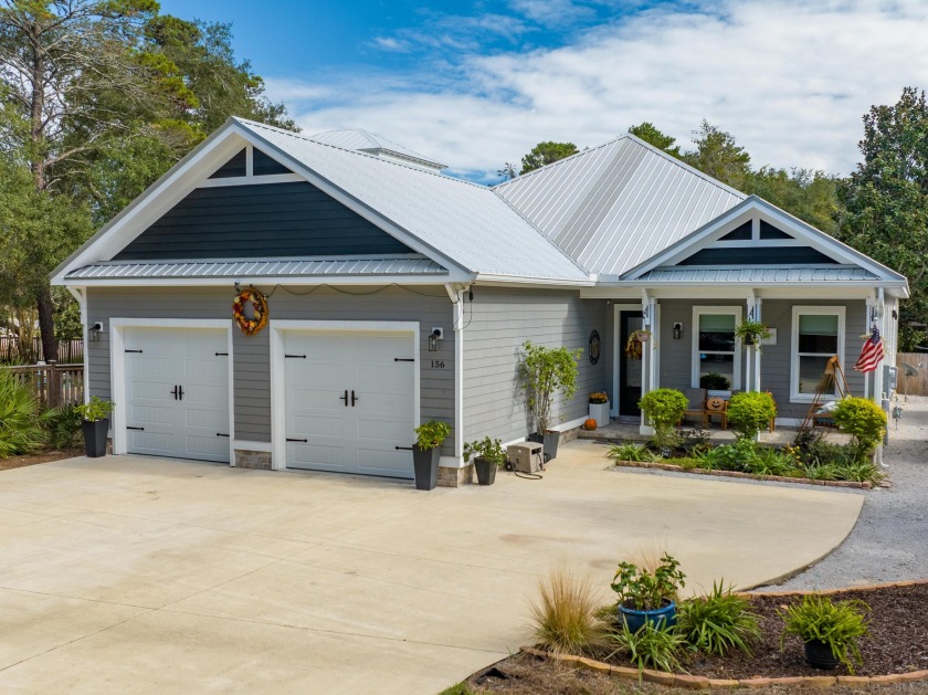 2018 custom built, one level home with 2-car garage & open - Beach Home for sale in Santa Rosa Beach, Florida on Beachhouse.com