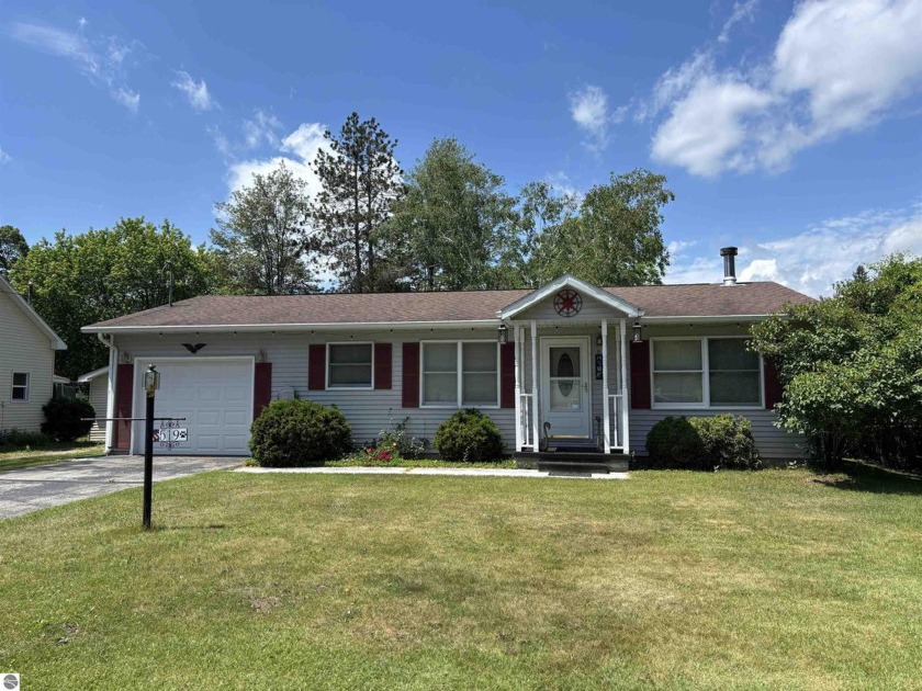 Take a look at this well maintained ranch for your year around - Beach Home for sale in East Tawas, Michigan on Beachhouse.com