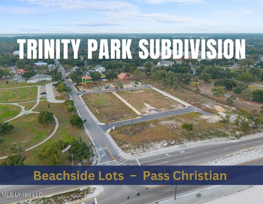 Build your beachfront dream in Trinity Park Subdivision - Beach Lot for sale in Pass Christian, Mississippi on Beachhouse.com