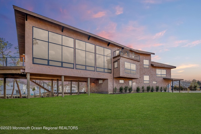 Stunning Contemporary design home is situated in a private oasis - Beach Home for sale in Brick, New Jersey on Beachhouse.com