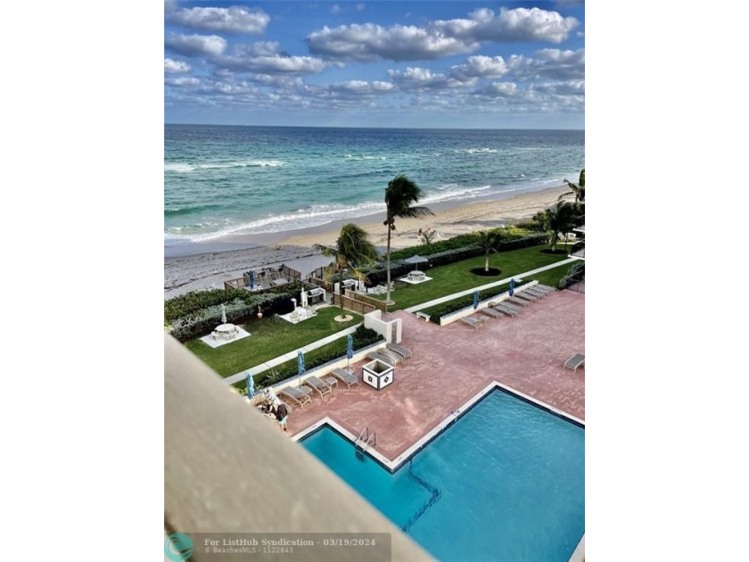 Amazing opportunity to live on Hillsboro Mile!! This 2 Bedroom - Beach Condo for sale in Hillsboro Beach, Florida on Beachhouse.com