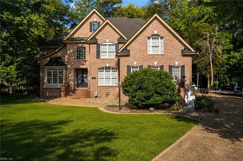 Experience golden-hour sunsets over Jones Creek from this - Beach Home for sale in Smithfield, Virginia on Beachhouse.com