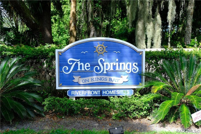 The Springs on Kings Bay is a highly desirable gated subdivision - Beach Lot for sale in Crystal River, Florida on Beachhouse.com