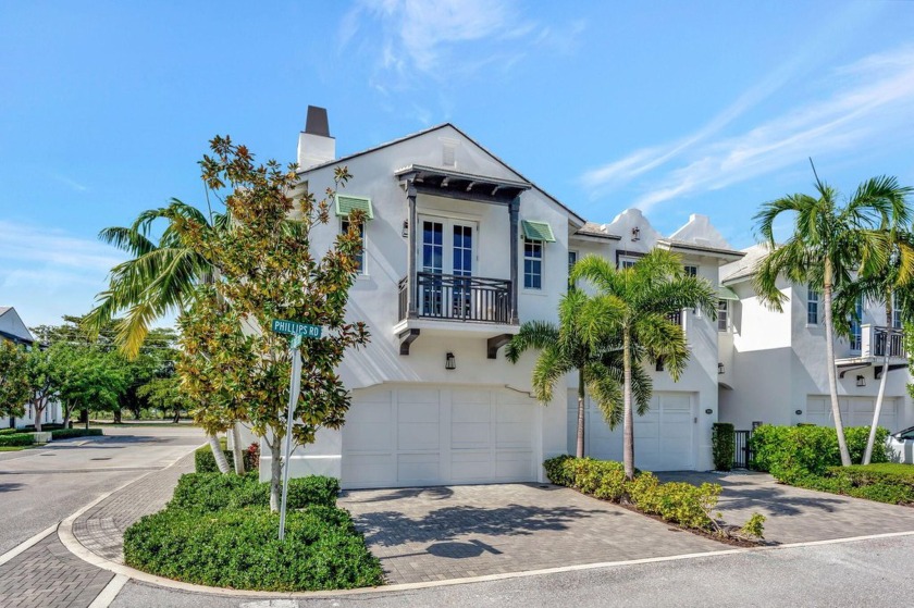 Stunning modern Bermuda style townhouse  located on a private - Beach Townhome/Townhouse for sale in Delray Beach, Florida on Beachhouse.com